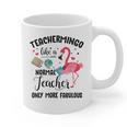 Teachermingo Like A Normal Teacher Only More Fabulous Graphic Print Coffee Mug, trending gift Teachermingo Like A Normal Teacher Only More Fabulous Graphic Print Coffee Mug, trending gift