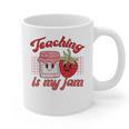 Teaching Is My Jam Cute Strawberry For Women Teachers Graphic Print Coffee Mug, trending gift Teaching Is My Jam Cute Strawberry For Women Teachers Graphic Print Coffee Mug, trending gift