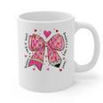 Teaching Is A Work Of Heart Pencil Bow Teacher Valentine Graphic Print Coffee Mug, trending gift Teaching Is A Work Of Heart Pencil Bow Teacher Valentine Graphic Print Coffee Mug, trending gift