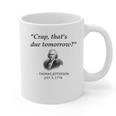 Thomas Jefferson USA History Teacher Student Graphic Print Coffee Mug, History Teacher Gifts, trending gift Thomas Jefferson USA History Teacher Student Graphic Print Coffee Mug, History Teacher Gifts, trending gift
