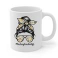 History Teacher Messy Bun Life Hair Glasses Graphic Print Coffee Mug, History Teacher Gifts, trending gift History Teacher Messy Bun Life Hair Glasses Graphic Print Coffee Mug, History Teacher Gifts, trending gift