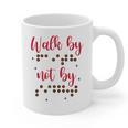Visually Impaired Teacher Braille Bible Verse Walk By Faith Graphic Print Coffee Mug, trending gift Visually Impaired Teacher Braille Bible Verse Walk By Faith Graphic Print Coffee Mug, trending gift