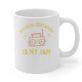Women's Physical Education Is My Jam PE Teacher Appreciation Graphic Print Coffee Mug, Pe Teacher Gifts, trending gift Women's Physical Education Is My Jam PE Teacher Appreciation Graphic Print Coffee Mug, Pe Teacher Gifts, trending gift