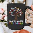 100 Days In The Books Reading Teacher 100th Day Of School Graphic Print Coffee Mug, funny design 100 Days In The Books Reading Teacher 100th Day Of School Graphic Print Coffee Mug, funny design