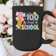 100 Days Of School Preppy 100th Day Of School Teachers Girls Graphic Print Coffee Mug, funny design