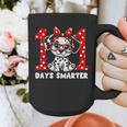 100 Days Smarter 101st Day School Dalmatian Dog Teacher Kids Graphic Print Coffee Mug, funny design
