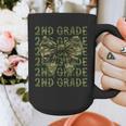 2nd Grade Teacher Student Camo Bow Back To School Graphic Print Coffee Mug, 2nd Grade Teacher Gifts, funny design