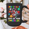 2nd Grade Is Out Of This World Space Rocket Planets Teacher Graphic Print Coffee Mug, 2nd Grade Teacher Gifts, funny design