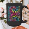 3rd Grade Typography Team Third Grade Teacher Back To School Graphic Print Coffee Mug, funny design