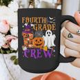 4th Grade Boo Crew Teacher Student Halloween Costume Graphic Print Coffee Mug, 4th Grade Teacher Gifts, funny design