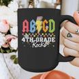 4th Grade Rocks ABCD Back To School Rock Teachers Graphic Print Coffee Mug, funny design 4th Grade Rocks ABCD Back To School Rock Teachers Graphic Print Coffee Mug, funny design