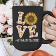 4th Grade Teacher Love Autumn Fall Sunflower Appreciation Graphic Print Coffee Mug, 4th Grade Teacher Gifts, funny design 4th Grade Teacher Love Autumn Fall Sunflower Appreciation Graphic Print Coffee Mug, 4th Grade Teacher Gifts, funny design