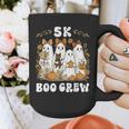 5K Boo Crew Halloween Teacher K5 Floral Ghost Trick Or Teach Graphic Print Coffee Mug, funny design 5K Boo Crew Halloween Teacher K5 Floral Ghost Trick Or Teach Graphic Print Coffee Mug, funny design