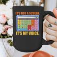 AAC Awareness AAC Teacher It's Not A Screen It's My Voice Men Women Graphic Print Coffee Mug, funny design