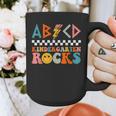 ABCD Kindergarten Rocks Back To School Teacher Kindergarten Graphic Print Coffee Mug, funny design