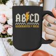 ABCD Kindergarten Rocks Pencil Lightning Students Teachers Graphic Print Coffee Mug, funny design ABCD Kindergarten Rocks Pencil Lightning Students Teachers Graphic Print Coffee Mug, funny design