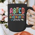 ABCD Kindergarten Rocks Pencil Lightning Teachers Rock Boys Graphic Print Coffee Mug, funny design ABCD Kindergarten Rocks Pencil Lightning Teachers Rock Boys Graphic Print Coffee Mug, funny design