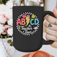 ABCD The Teacher Tour Back To School First Day Of School Graphic Print Coffee Mug, funny design ABCD The Teacher Tour Back To School First Day Of School Graphic Print Coffee Mug, funny design