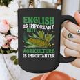AG Teacher English Is Important But Agriculture Teacher Graphic Print Coffee Mug, English Teacher Gifts, funny design