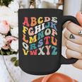 Alphabet Hi Back To School ABC Pre K Kindergarten Teacher Graphic Print Coffee Mug, funny design Alphabet Hi Back To School ABC Pre K Kindergarten Teacher Graphic Print Coffee Mug, funny design