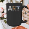 Art Artist Painting Teacher T Shirt Mona Lisa Great Wave For Men Women Graphic Print Coffee Mug, funny design