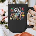 Lets Make Art Colerful Artists Painter Art Teacher Men Women Girls Kids Graphic Print Coffee Mug, funny design