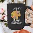Art Is My Superpower Drawing Art Teacher Artists Graphic Print Coffee Mug, funny design Art Is My Superpower Drawing Art Teacher Artists Graphic Print Coffee Mug, funny design