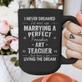 Art Teacher Christmas Xmas Never Dreamed Marrying Graphic Print Coffee Mug, funny design Art Teacher Christmas Xmas Never Dreamed Marrying Graphic Print Coffee Mug, funny design