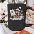 Artist Gingerbread Painter Art Teacher Student Christmas Graphic Print Coffee Mug, funny design