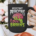 Assistant Principals Love Brains Zombie Teacher Halloween Graphic Print Coffee Mug, funny design Assistant Principals Love Brains Zombie Teacher Halloween Graphic Print Coffee Mug, funny design