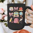 Back To School Coquette Teacher Women Girl Kindergarten PreK Graphic Print Coffee Mug, funny design Back To School Coquette Teacher Women Girl Kindergarten PreK Graphic Print Coffee Mug, funny design