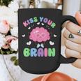 Back To School Kiss Your Brain Cute Teacher Appreciation Graphic Print Coffee Mug, funny design Back To School Kiss Your Brain Cute Teacher Appreciation Graphic Print Coffee Mug, funny design