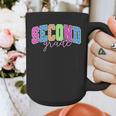 Back To School Neon Checkered Second Grade Colorful Teacher Graphic Print Coffee Mug, funny design Back To School Neon Checkered Second Grade Colorful Teacher Graphic Print Coffee Mug, funny design