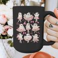 Ballet Ghost Ballet Dancer Spooky Dance Halloween Teacher Graphic Print Coffee Mug, funny design