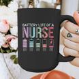 Battery Life Of A Nurse School Teacher Appreciation Graphic Print Coffee Mug, funny design
