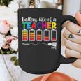 Battery Life Of a Teacher Shirt Thanksgiving Teacher Graphic Print Coffee Mug, funny design Battery Life Of a Teacher Shirt Thanksgiving Teacher Graphic Print Coffee Mug, funny design