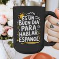 Bilingual Teacher Maestra Spanish Teacher Graphic Print Coffee Mug, funny design