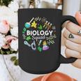 Biology Squad Science Teacher Student Biologist Graphic Print Coffee Mug, Science Teacher Gifts, funny design