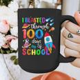 I Blasted Through 100 Days Of School 100th Day Teacher Kids Graphic Print Coffee Mug, funny design I Blasted Through 100 Days Of School 100th Day Teacher Kids Graphic Print Coffee Mug, funny design