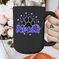 Blue Bobcats School Spirit Coquette Bow Mascot Teacher Graphic Print Coffee Mug, funny design Blue Bobcats School Spirit Coquette Bow Mascot Teacher Graphic Print Coffee Mug, funny design