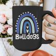 Bulldogs School Mascot Rainbow Teacher Lover Graphic Print Coffee Mug, funny design Bulldogs School Mascot Rainbow Teacher Lover Graphic Print Coffee Mug, funny design