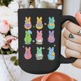 Bunny Reading Books Easter Day Librarian Teacher Book Graphic Print Coffee Mug, Easter Teacher Gifts, funny design