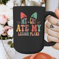 My Cat Ate My Lesson Plans Teacher Sarcastic Graphic Print Coffee Mug, funny design My Cat Ate My Lesson Plans Teacher Sarcastic Graphic Print Coffee Mug, funny design
