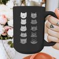 Cat Themed Artist Value Scale Educational Art Teacher Graphic Print Coffee Mug, funny design Cat Themed Artist Value Scale Educational Art Teacher Graphic Print Coffee Mug, funny design