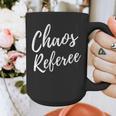 Chaos Referee For Mom Dad Teacher Shirt Cute Coach For Men Women Graphic Print Coffee Mug, Couple Gifts, funny design