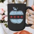 Chicago Flag Teacher School Cute Graphic Print Coffee Mug, funny design