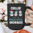 Chillin' With My Preschool Snowmies Teacher Christmas Men Women Kids Graphic Print Coffee Mug, funny design Chillin' With My Preschool Snowmies Teacher Christmas Men Women Kids Graphic Print Coffee Mug, funny design