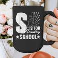 Christian Teacher S Is For Sunday School Essentials Graphic Print Coffee Mug, funny design Christian Teacher S Is For Sunday School Essentials Graphic Print Coffee Mug, funny design