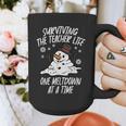 Christmas Surviving Teacher Life Meltdown Xmas Women Men Graphic Print Coffee Mug, funny design Christmas Surviving Teacher Life Meltdown Xmas Women Men Graphic Print Coffee Mug, funny design