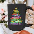 Christmas Tree Made Of Crayons School Teacher Life Student Graphic Print Coffee Mug, funny design Christmas Tree Made Of Crayons School Teacher Life Student Graphic Print Coffee Mug, funny design